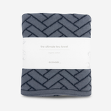 The Ultimate Tea Towel - Raven Herringbone