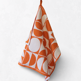 The Ultimate Tea Towel - Mandarin | Marshmallow Geometric
