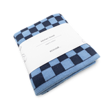 Kitchen Towel | Tea Towel - Navy Cornflower Chequer