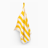 The Ultimate Tea Towel - Daffodil | Marshmallow Stripe