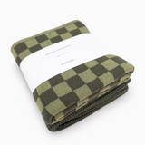 Kitchen Towel Duos - Olive Pistachio Chequer