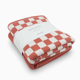 Kitchen Towel Duos - Coral Chequer