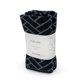 Multi Cloth 2pk - Raven | Graphite Herringbone