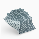 Multi Cloth - Sea Foam | Duck Egg Herringbone