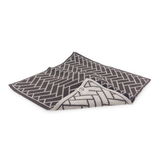 Multi Cloth 2pk - Chocolate Herringbone