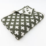 Cot and Buggy Blanket - Plus Design