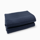 Heavy Duty Dishcloths 2pk - Navy