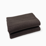 Heavy Duty Dishcloths 2pk - Chocolate