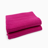 Heavy Duty Dishcloths 2pk - Raspberry