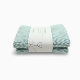 Heavy Duty Dishcloths 2pk - Duck Egg