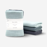 Face Cloth 3pk - Frosted Dew