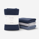 Face Cloth 3pk - Storm
