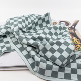 The Ultimate Tea Towel - Sea Foam Chequer