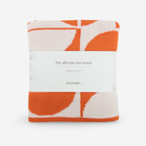 The Ultimate Tea Towel - Mandarin | Marshmallow Geometric