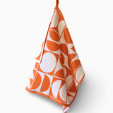 The Ultimate Tea Towel - Mandarin | Marshmallow Geometric
