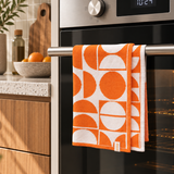 The Ultimate Tea Towel - Mandarin | Marshmallow Geometric