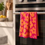The Ultimate Tea Towel - Mandarin Berry Petal