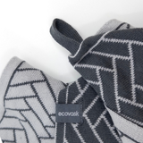 The Ultimate Tea Towel - Graphite Lunar Herringbone