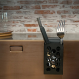 Happy Sinks Cutlery Caddy - Black