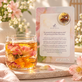 Blooming Tea Affirmation Gift Card - Bouquet